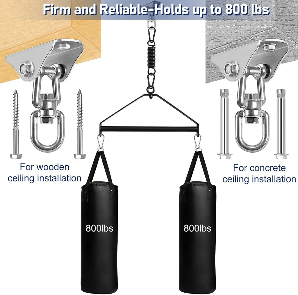 VortiqX 360° Spinning Ceiling Sex Swing 800lb