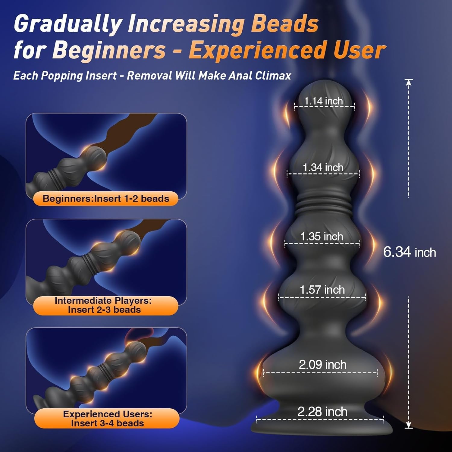 ThrustWaveX Thrusting Anal Beads Prostate Massager