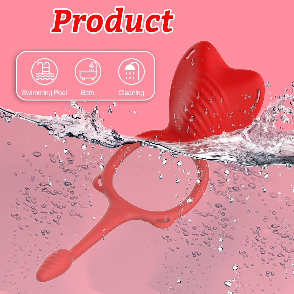 TriWear 3-in-1 Wearable Cock Ring Anal Plug 9 Modes