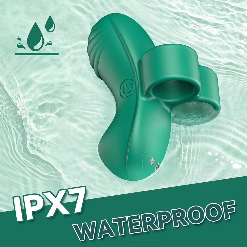 VelouraX Finger Vibrator 10 Modes Waterproof Mini