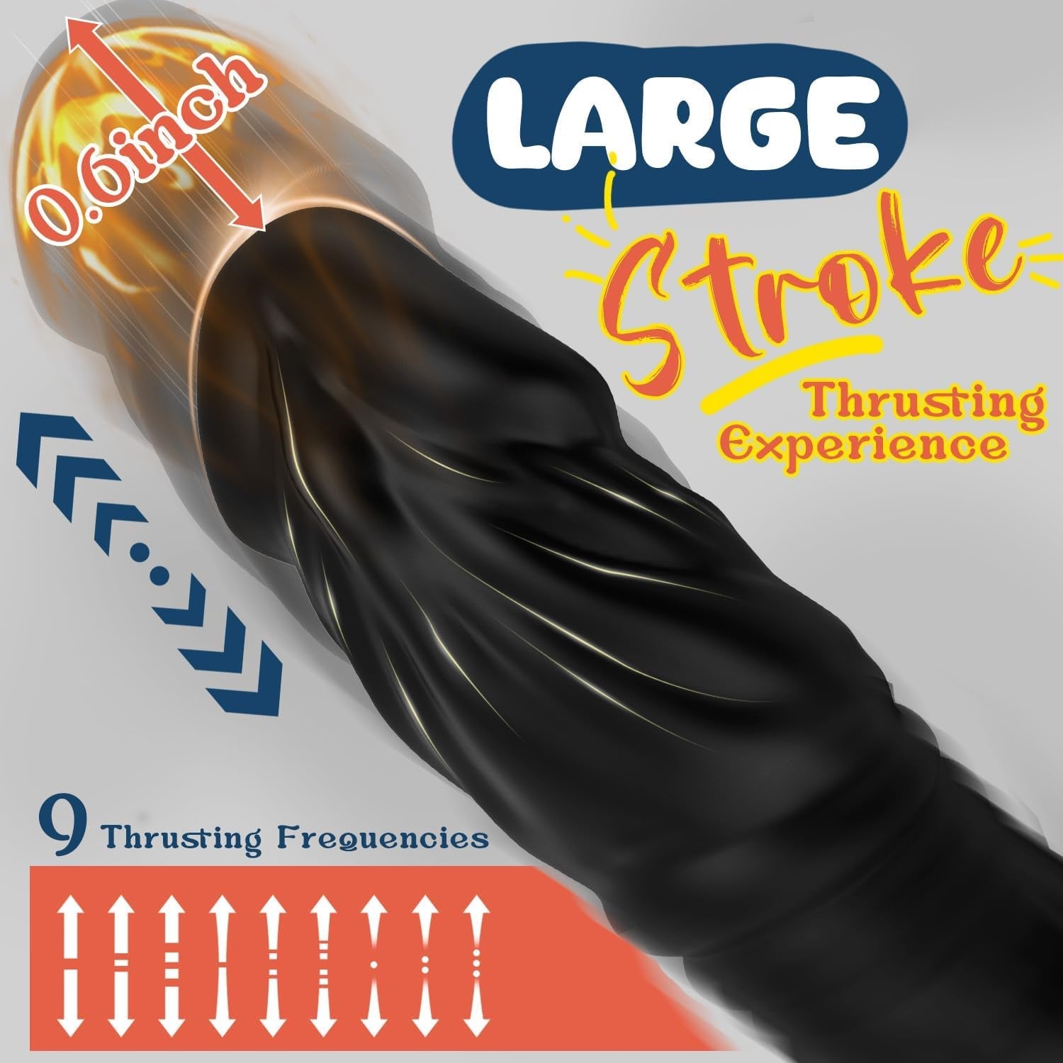 MaxThrust Thrusting Prostate Massager Cock Ring App Remote