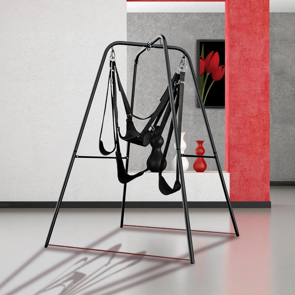SteelFrame Freestanding Sex Swing Stand 400lb