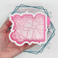 Coquette Christmas Book Stack Freshie Mold