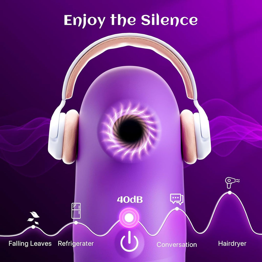 VelnariX Clit Sucker Wand 7 Modes Quiet Waterproof