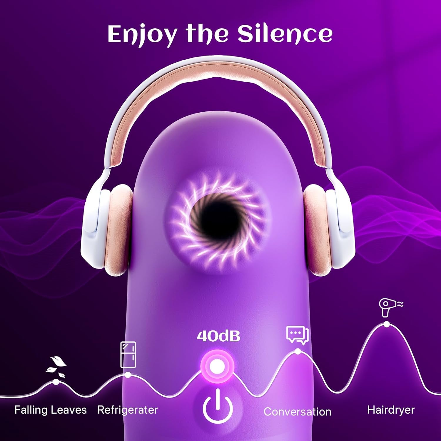 VelnariX Clit Sucker Wand 7 Modes Quiet Waterproof