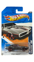 Hot Wheels (2011) Street Beasts '67 Pontiac Firebird 400 86/244, Gris Oscuro