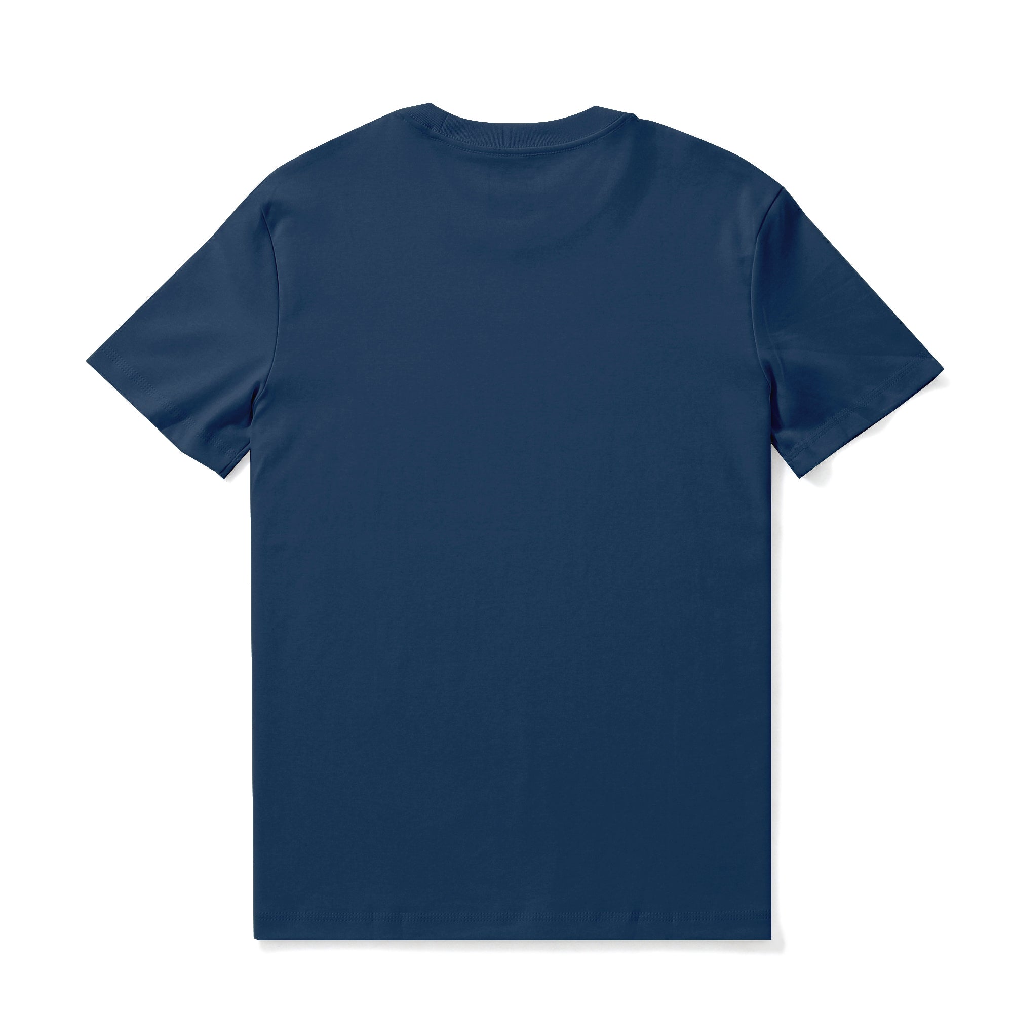 Camiseta hawaiana para hombre "I'm Classic" de cuello redondo 100% algodón - AZUL MARINO