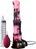 ObsidianJet 12” Horse Squirting Dildo Silicone Suction Cup