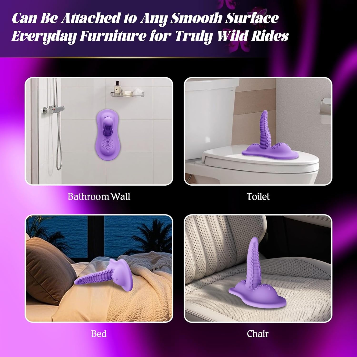 TentacleRide Pro Ride-On Swing Dildo with Remote