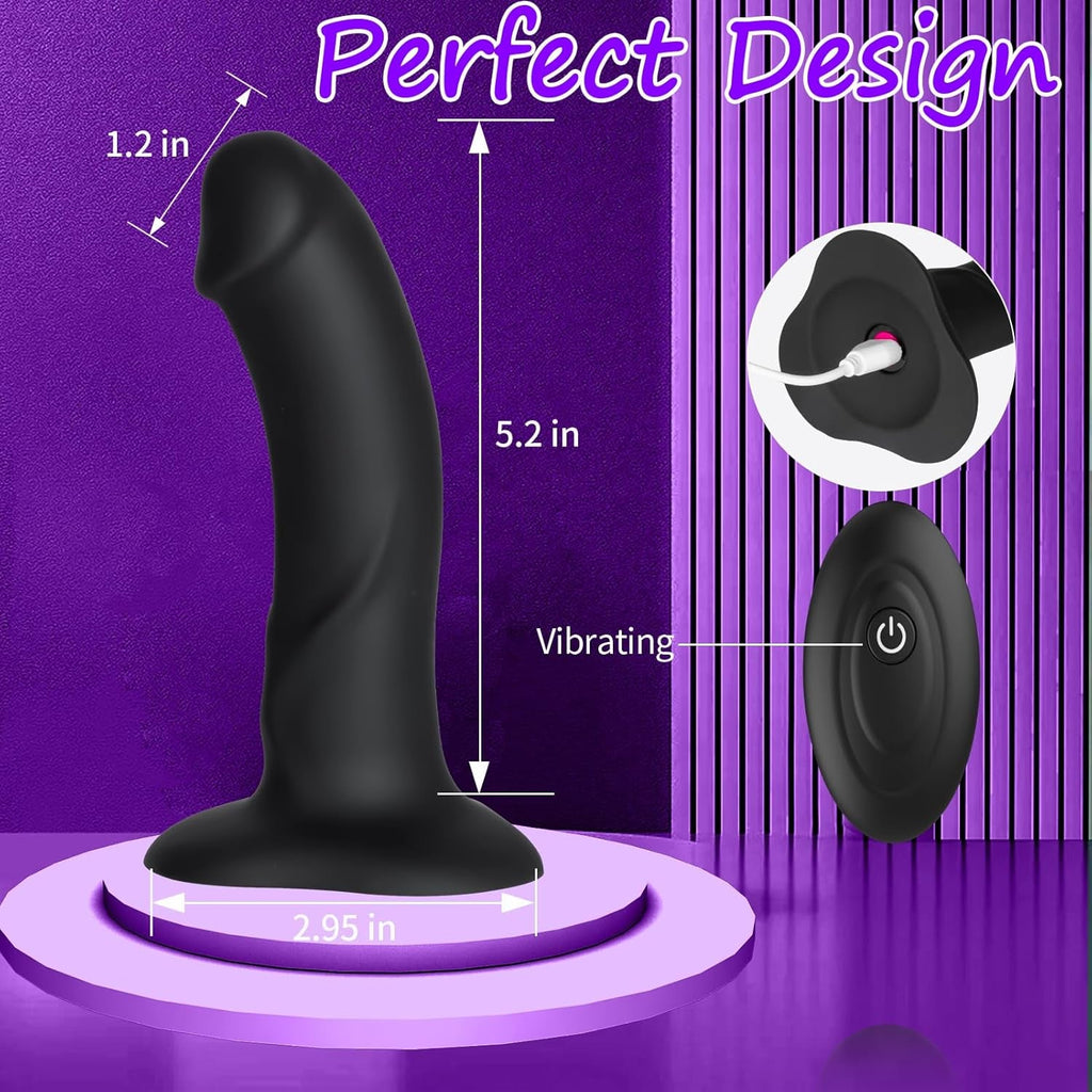 PulseControl Remote Control Strap-On Dildo Set