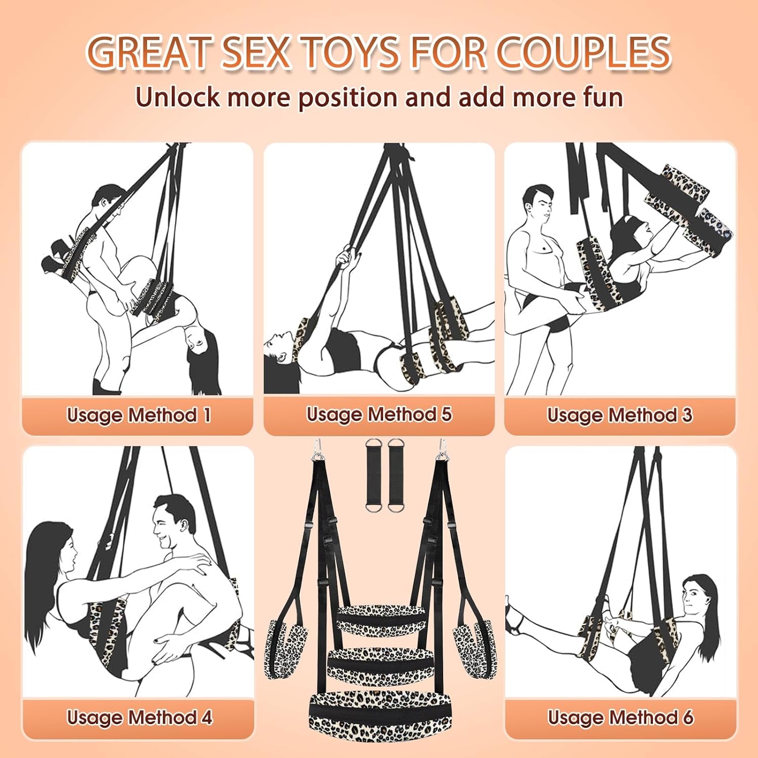 VersaLift Adjustable Door Sex Swing 400lb