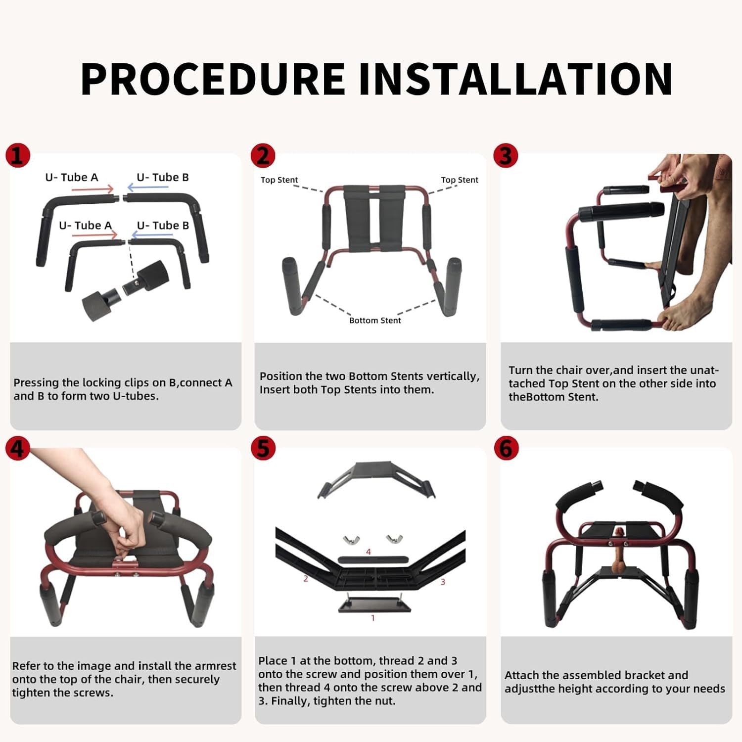 FlexBounce Adjustable Sex Position Chair with Dildo