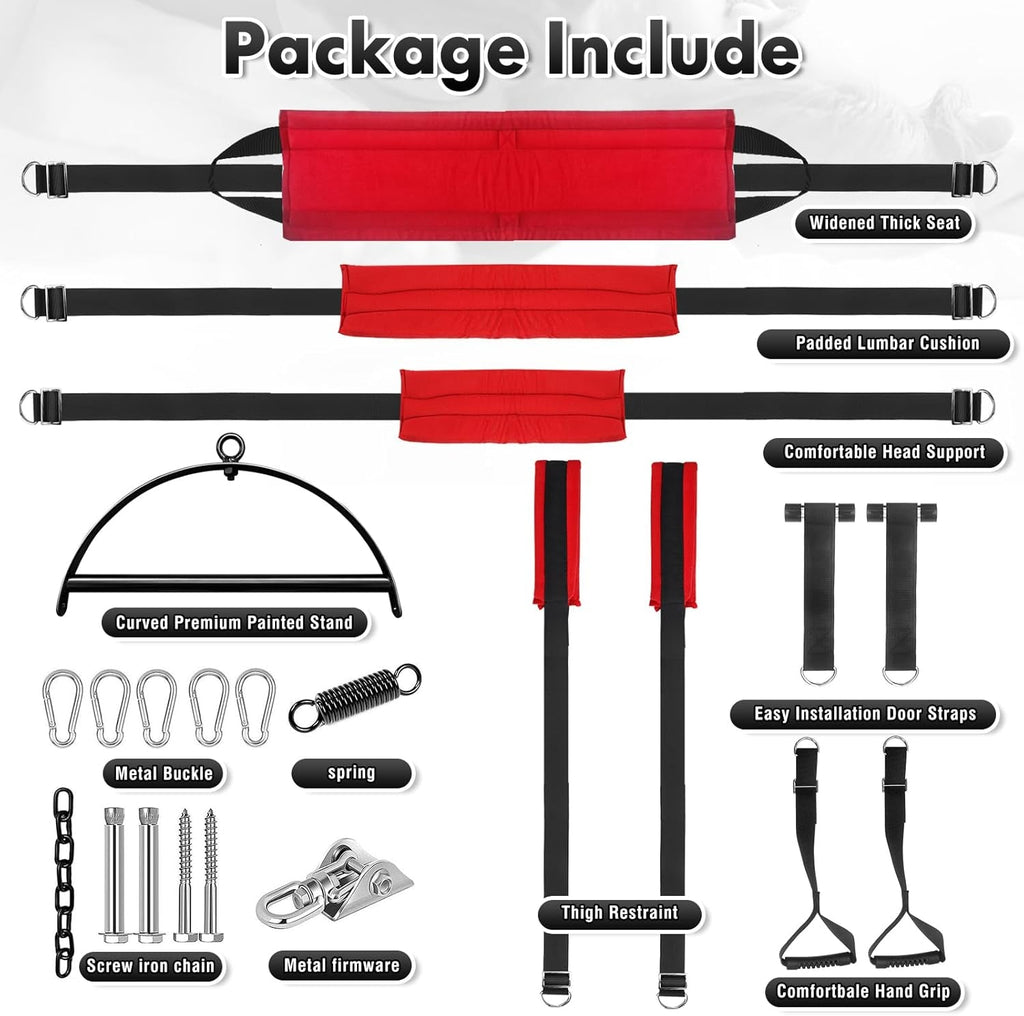 ScarletOrbit 2-in-1 360° Sex Swing