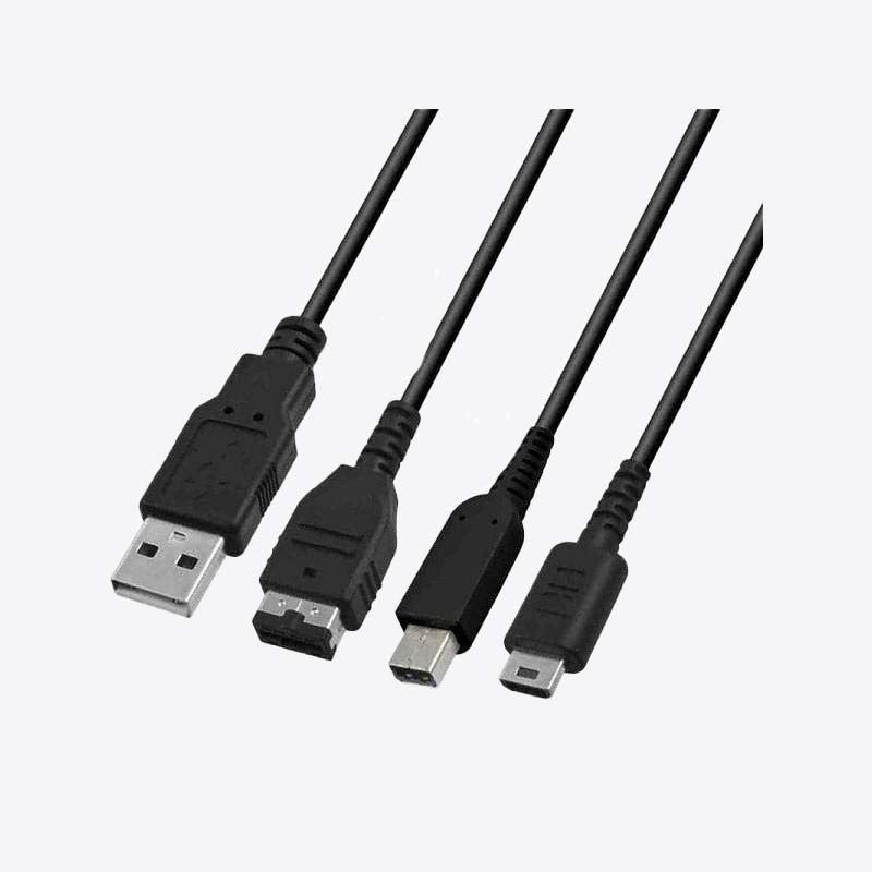 Cable de carga 3 en 1 para consolas portátiles