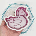 Unicorn Pool Float Freshie Mold