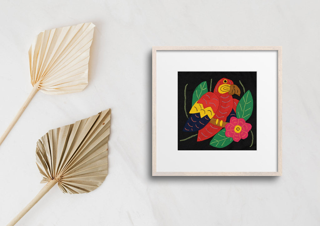 Red Yellow and Blue Bird Molita