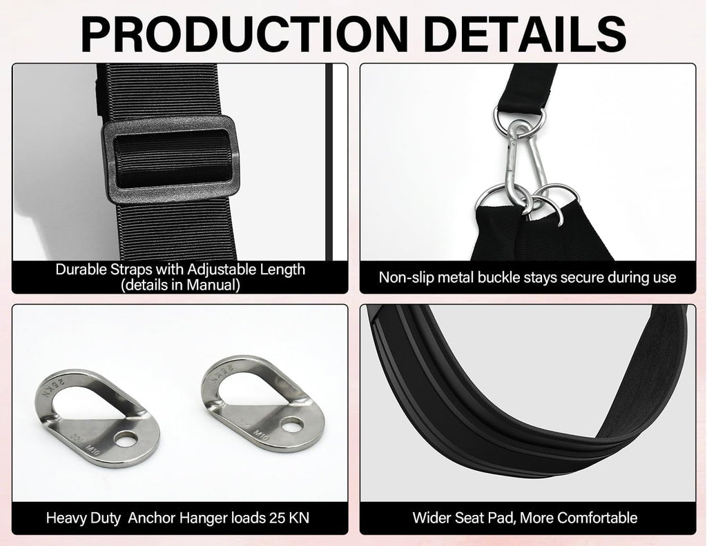 ElarisX Adjustable Door Swing with Handles
