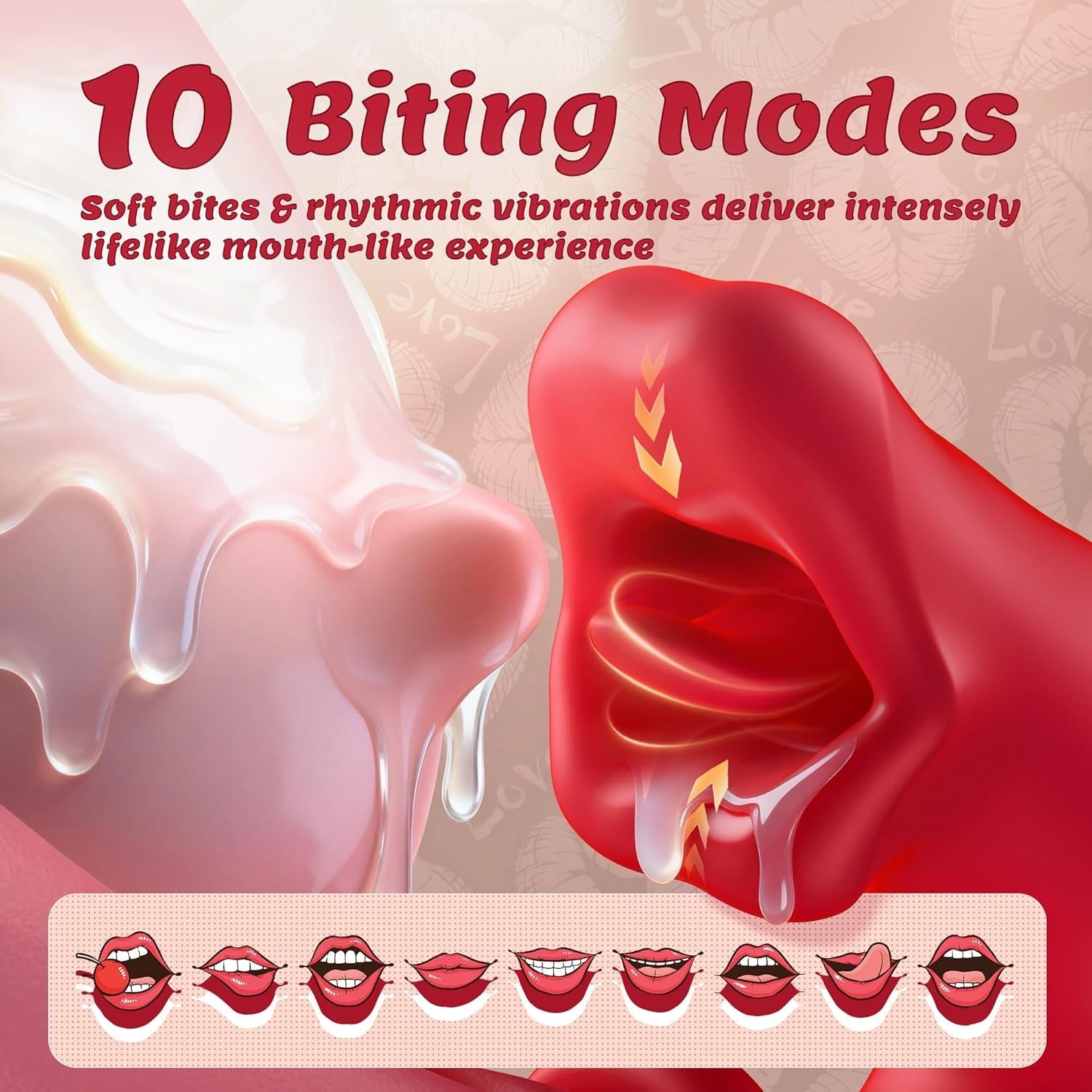 ClampaWave 3-in-1 G-Spot Vibrator Flapping Clamping 10 Modes