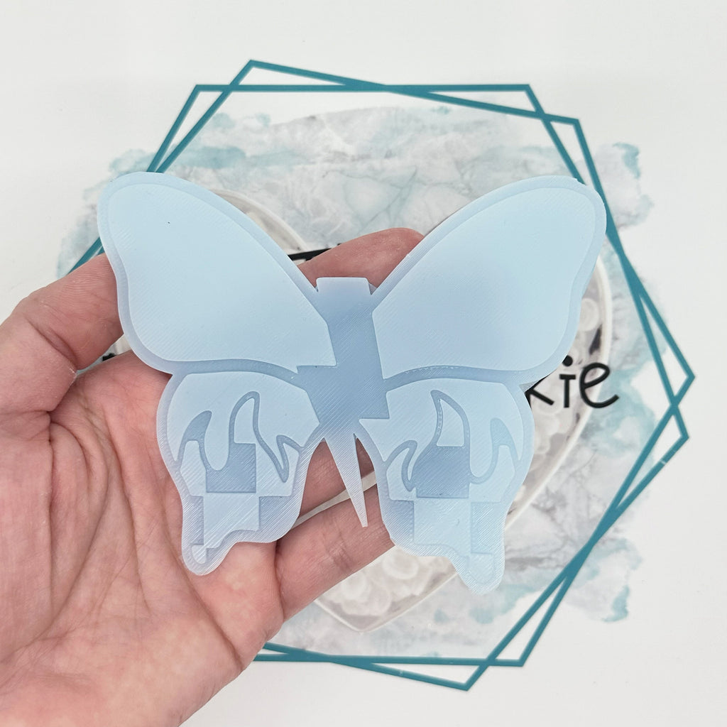 Butterfly Bolt & 8 INSERTS Freshie Mold