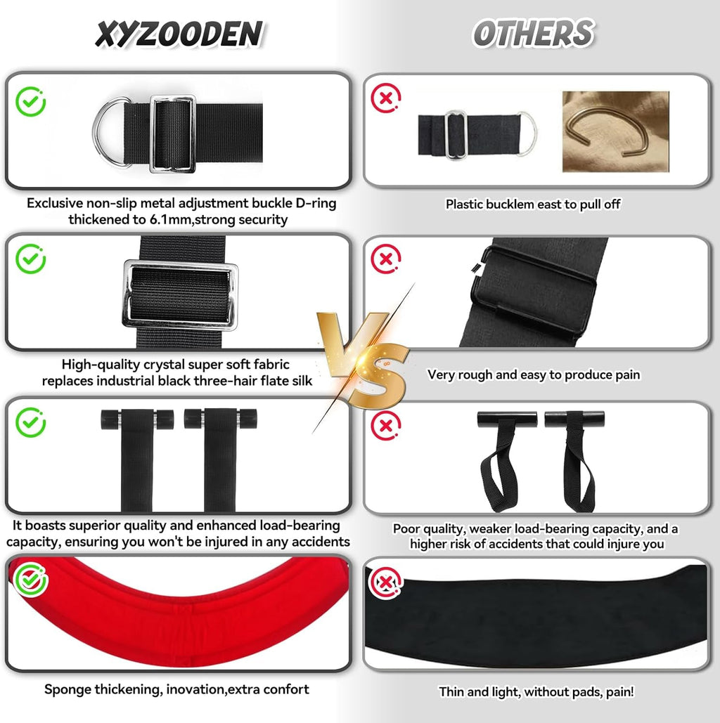 ScarletRise Door Sex Swing 800lb Cushioned