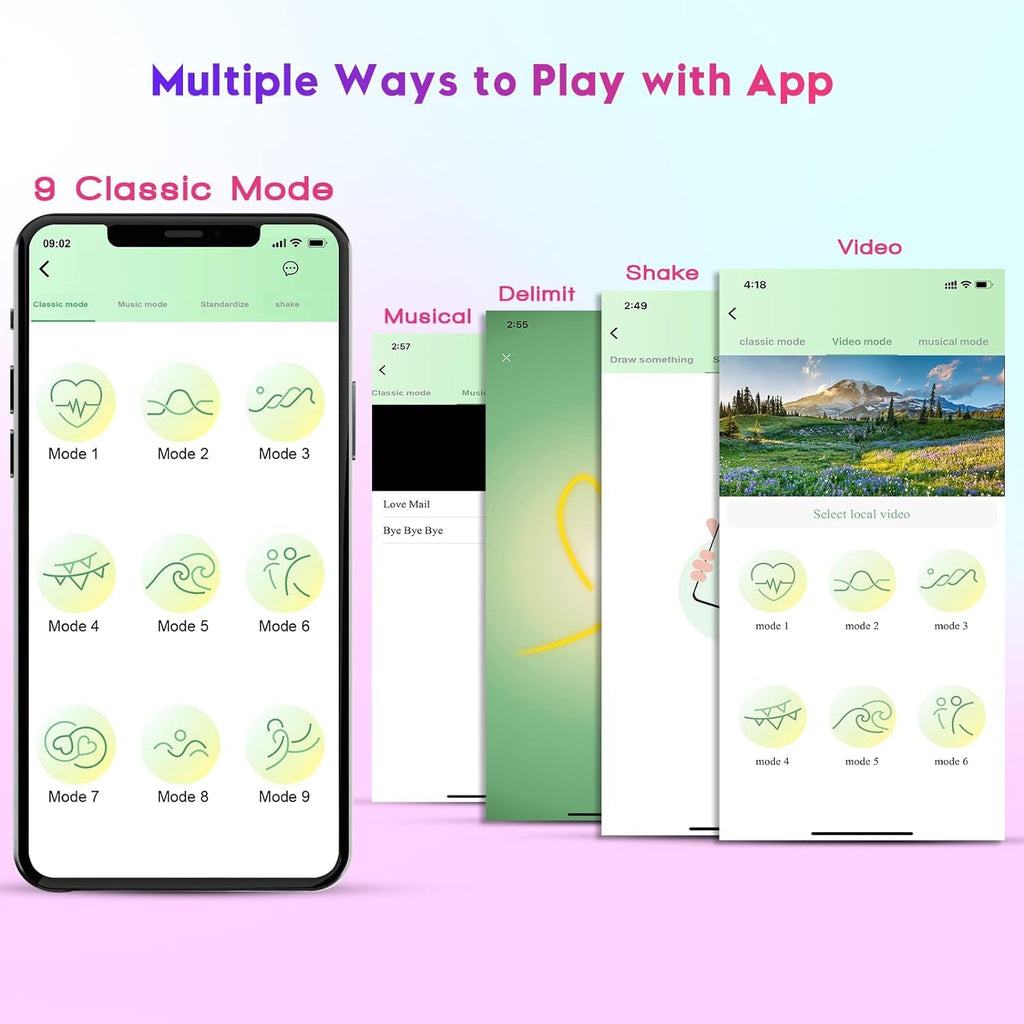 ClipSync APP Magnetic Panty Vibrator 10 Modes