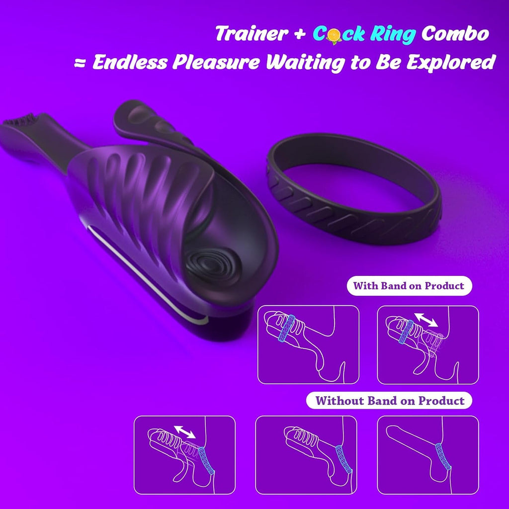 FlexTap Hands-Free Male Stroker 3 Motor Tap Trainer