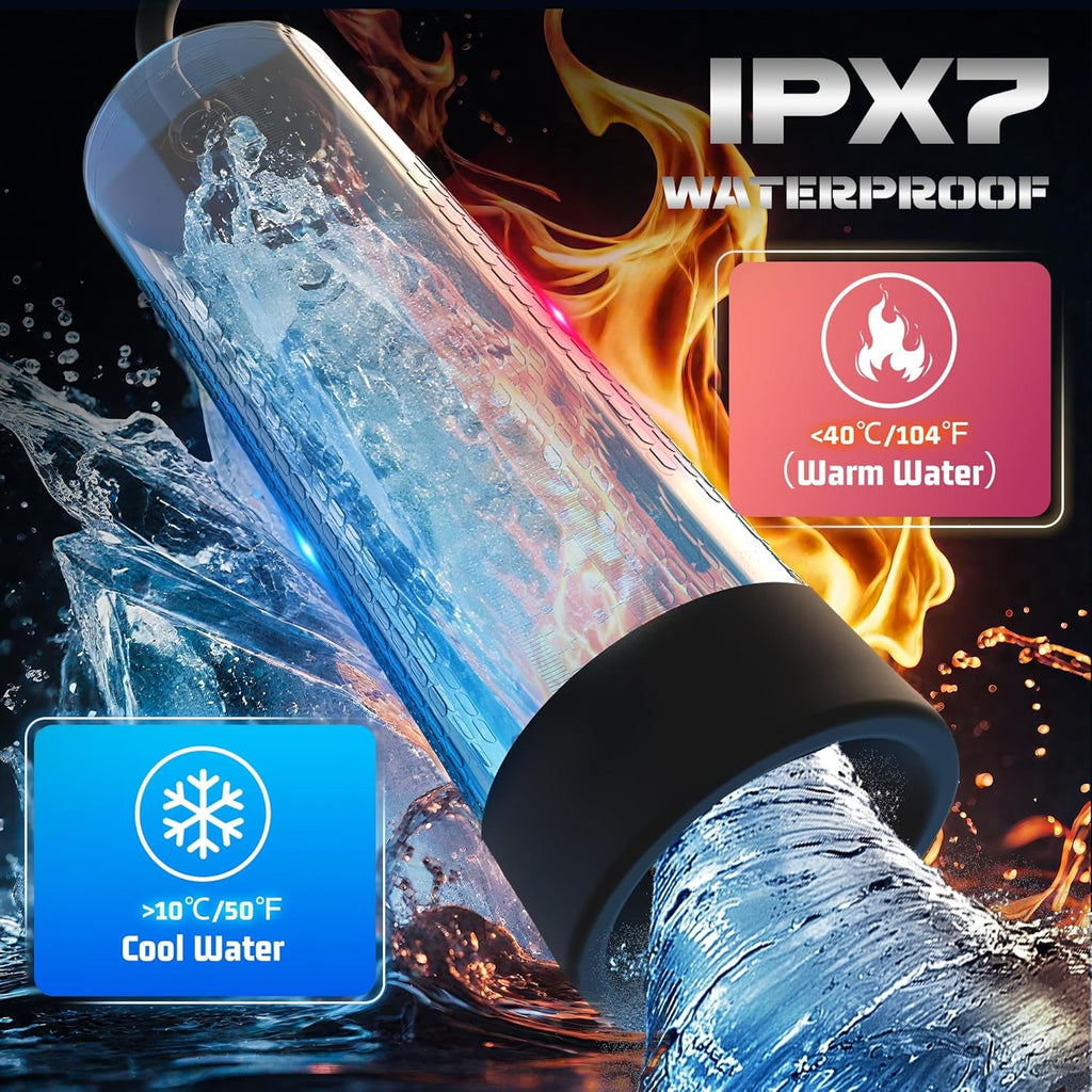 HydroCore Electric Penis Pump 6 Modes LCD Display