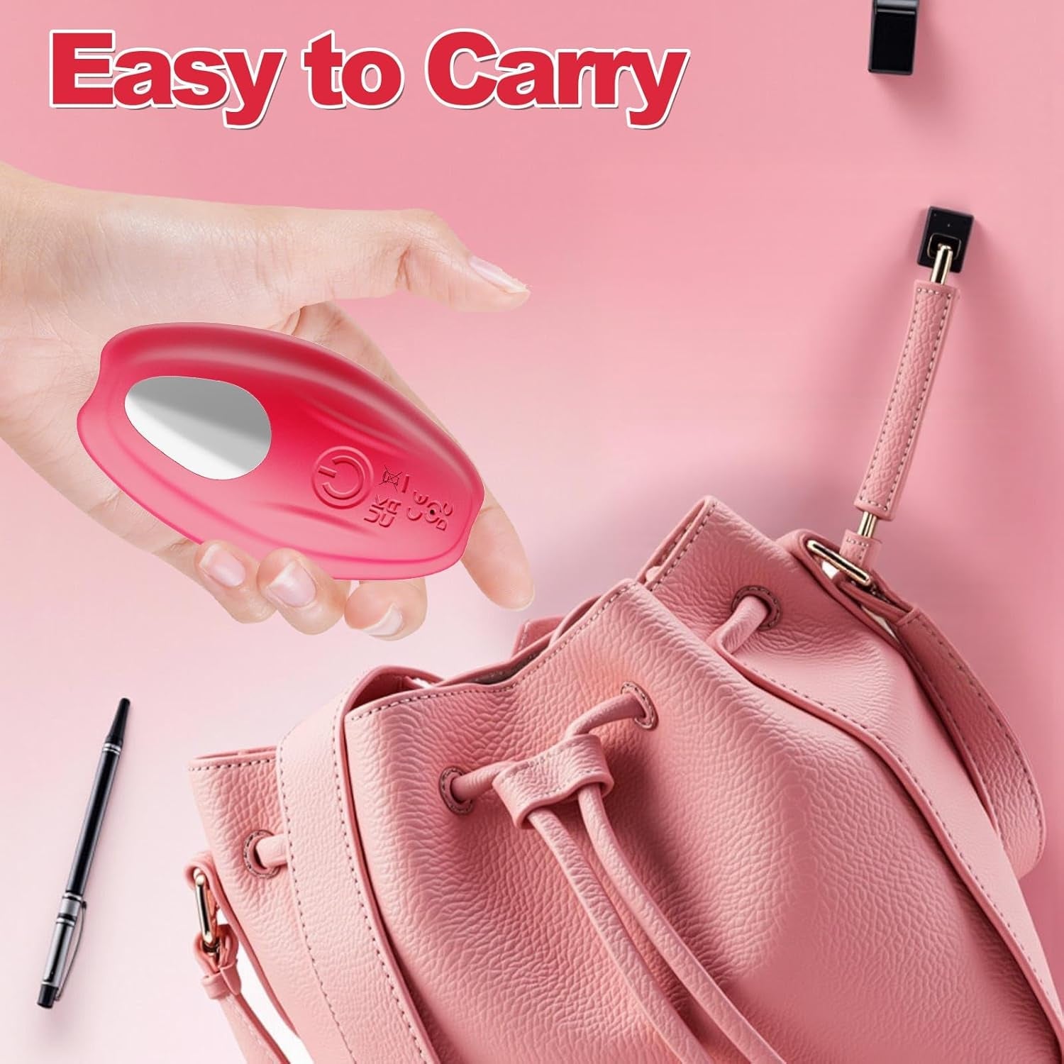 KissPulse Tongue Wearable Panty Vibrator APP 10 Modes