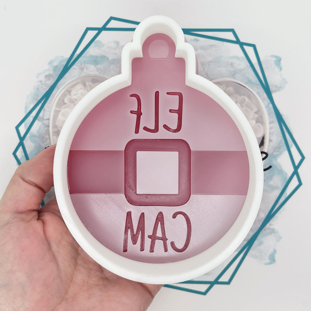 Christmas Cam Freshie Mold