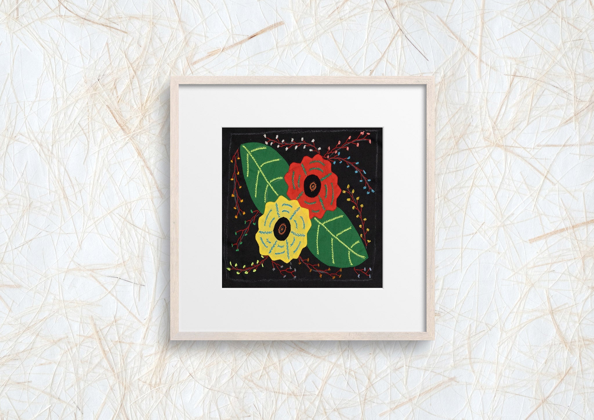 Yellow And Red Flower Molita