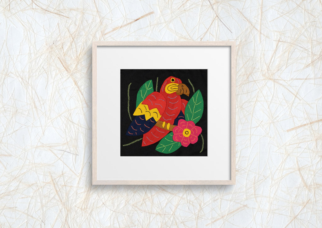 Red Yellow and Blue Bird Molita