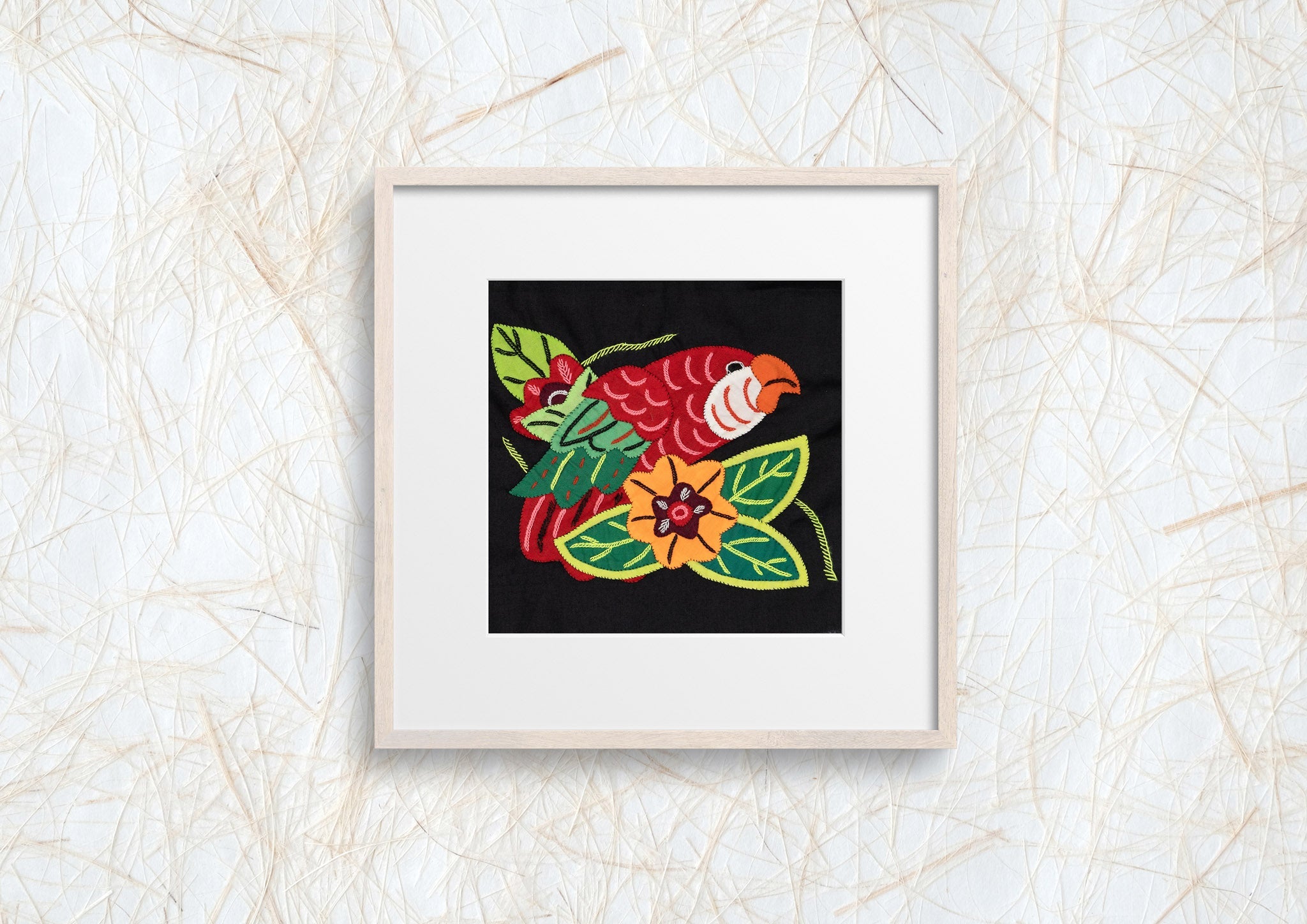 Red Parrot Bird Molita