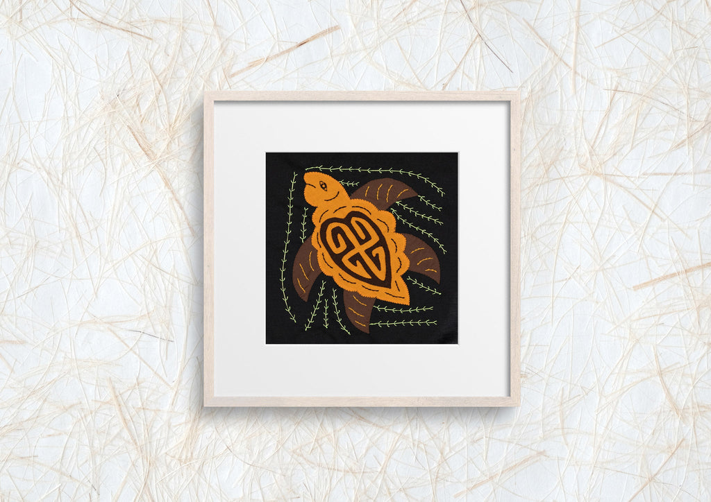 Brown And Gold Sea Turtle Molita