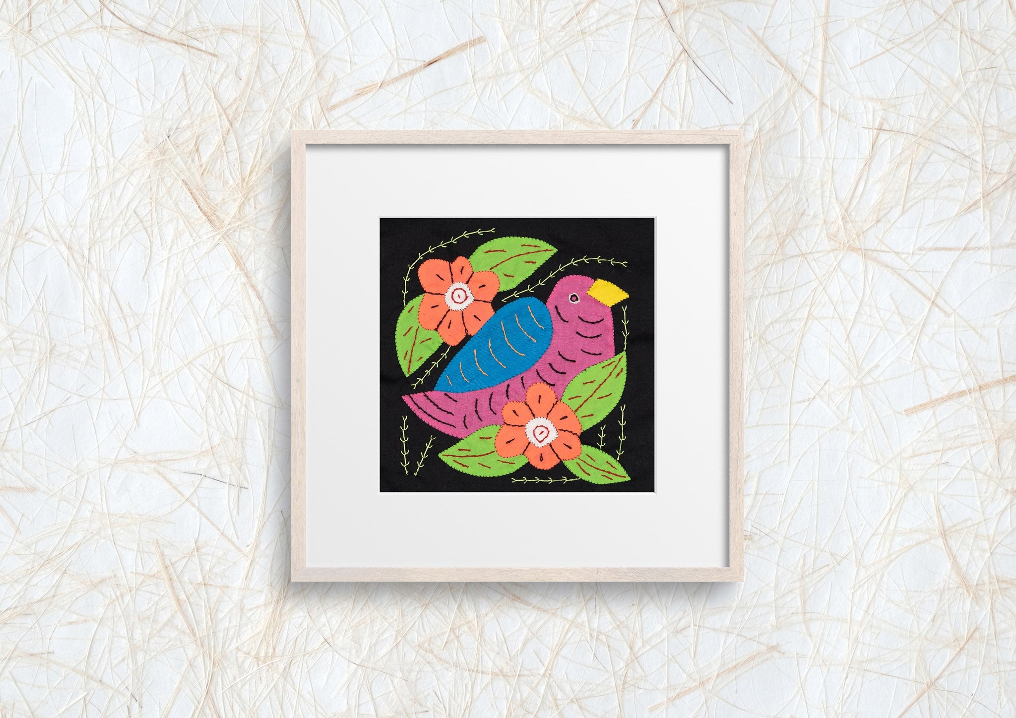 Purple And Blue Bird Molita