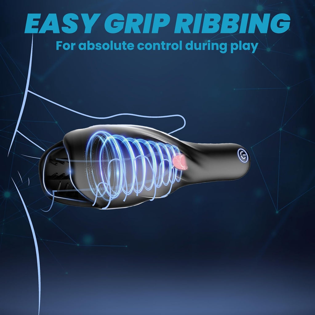 LickPulse 3-in-1 Licking Suction Male Stroker 10 Modes