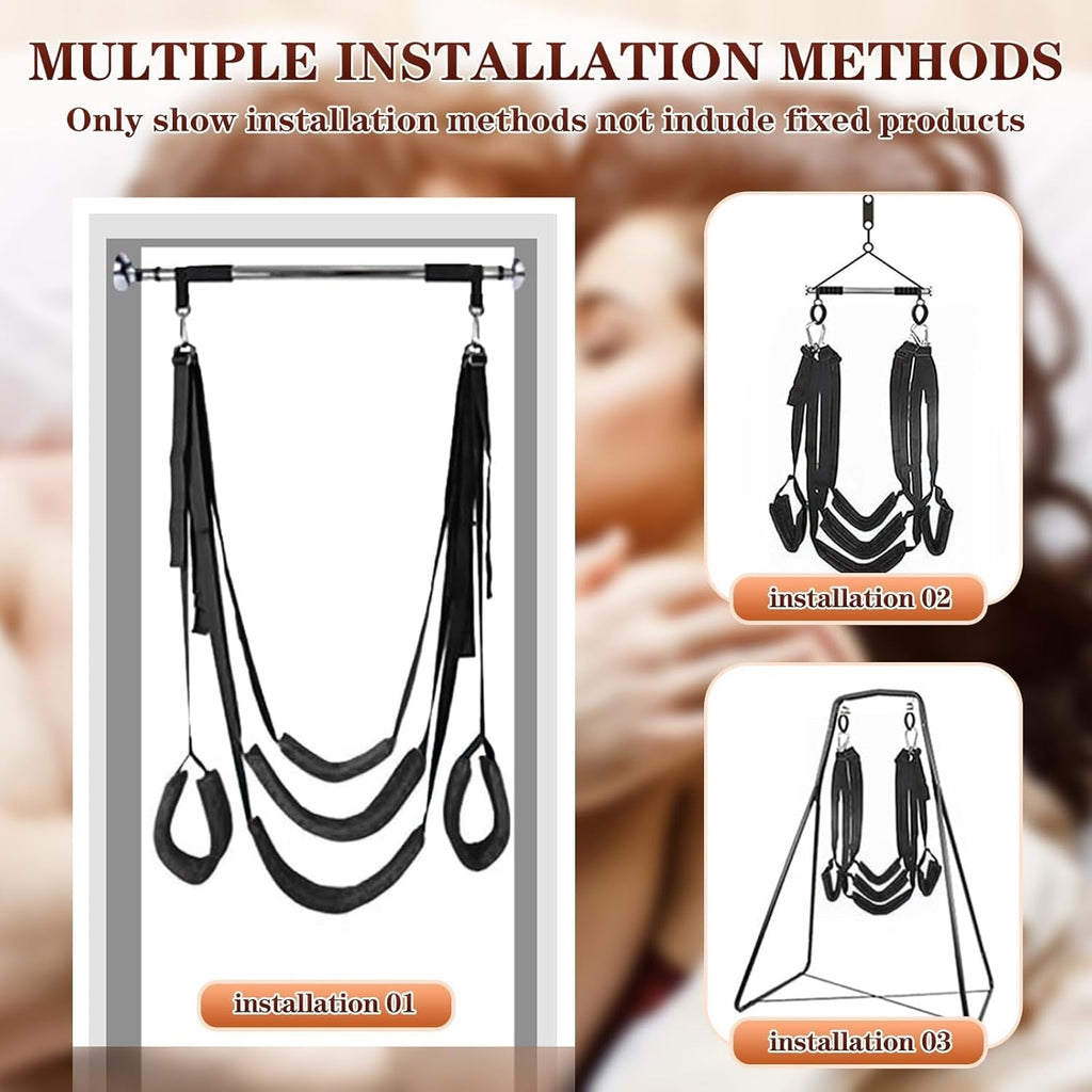 VelmoraX Ceiling & Door Sex Swing Adjustable