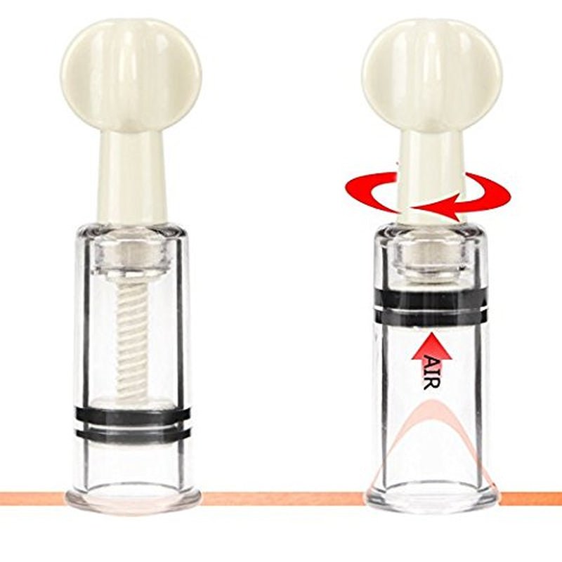 TwistVacuum Manual Nipple Corrector Cups for Flat Nipples