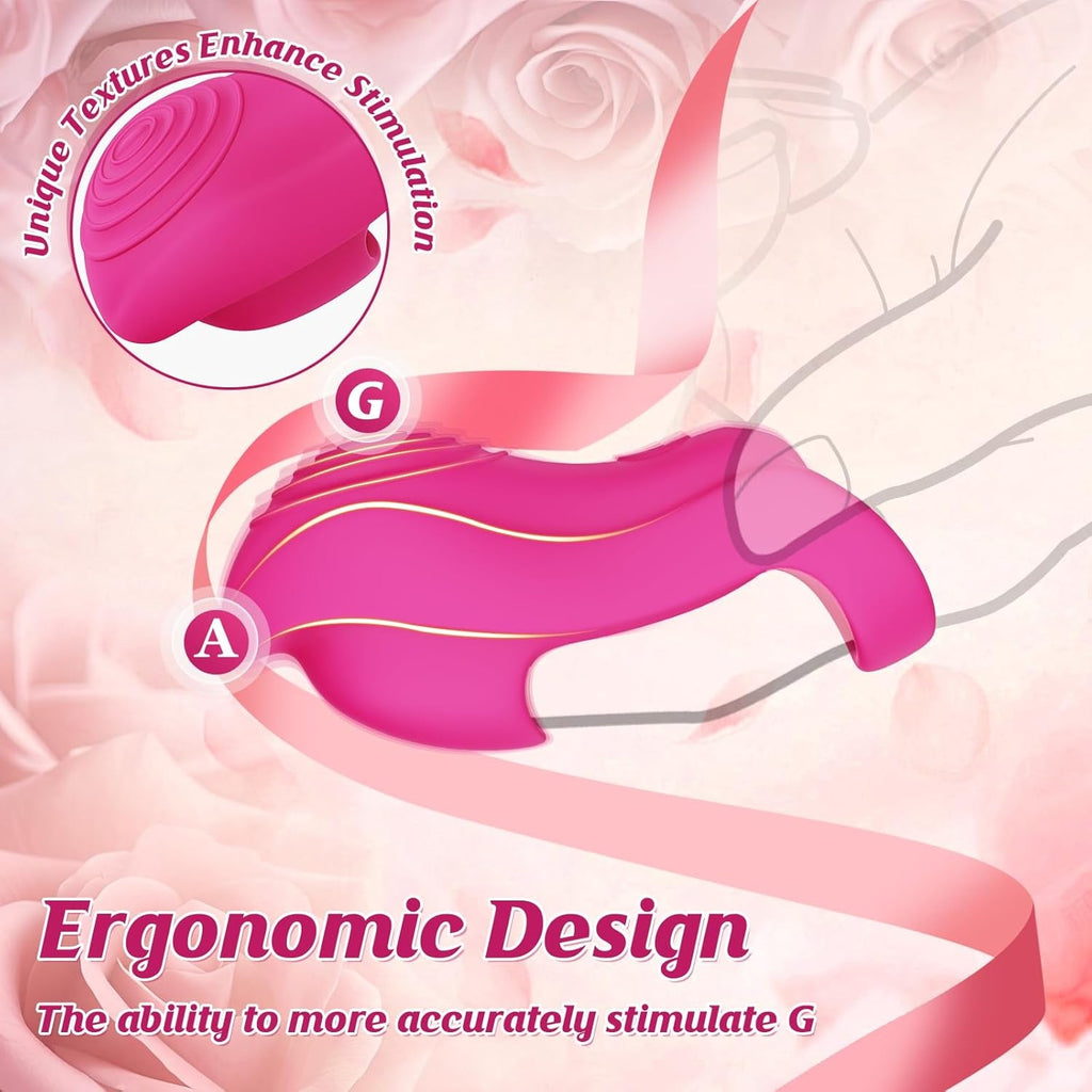 LinkVibe App Finger Vibrator 9 Modes Quiet Waterproof