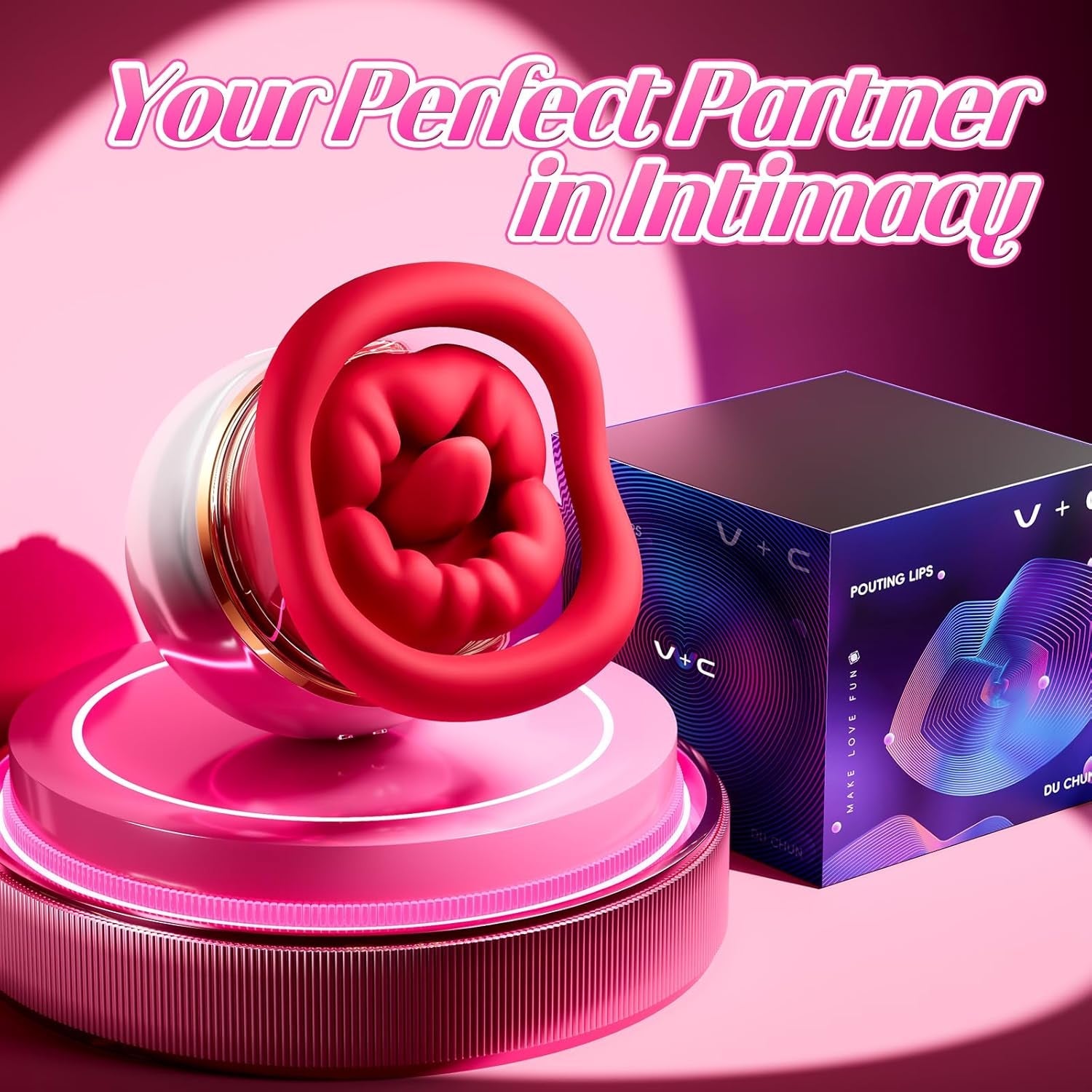 VirexaLux 5-in-1 Clit Sucker Mouth Vibrator LCD 10 Modes App Heated