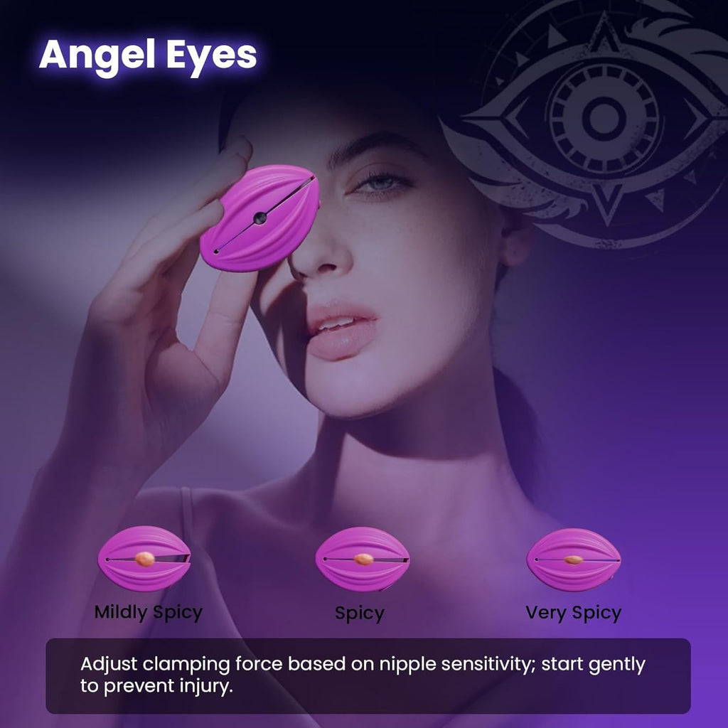 StealthPulseX Mini Remote Nipple Vibrators – 10 Modes