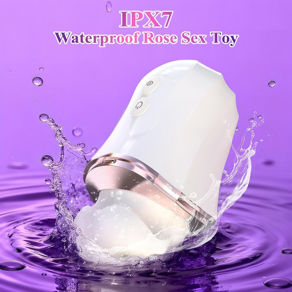 BloomPulse App Control Rose Clit Sucker Vibrator 3-in-1