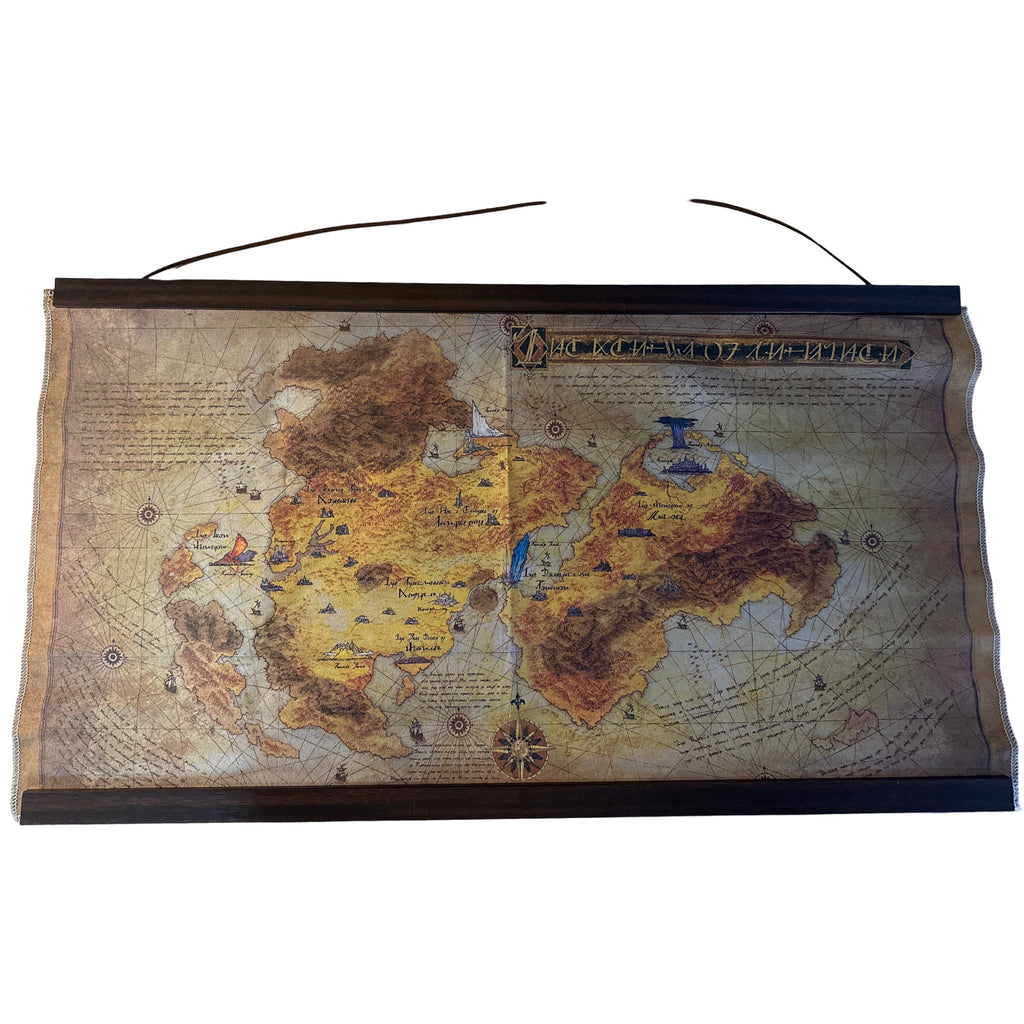 Mapa del pergamino de Final Fantasy XVI