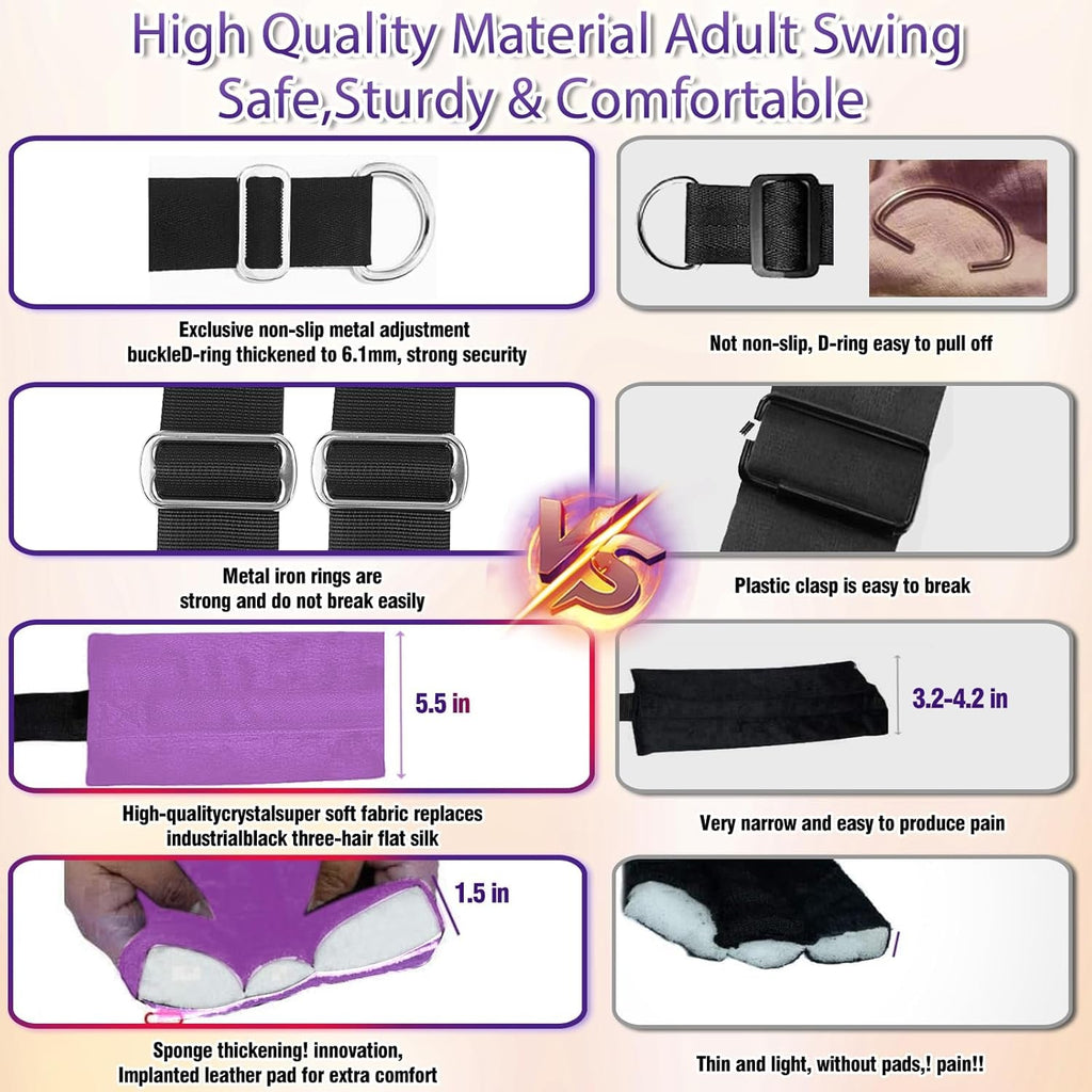ComfortLift Adjustable Door Sex Swing 400lb