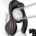 TriZone 3 Motor Cock Ring Clit Testicle Stimulator Remote
