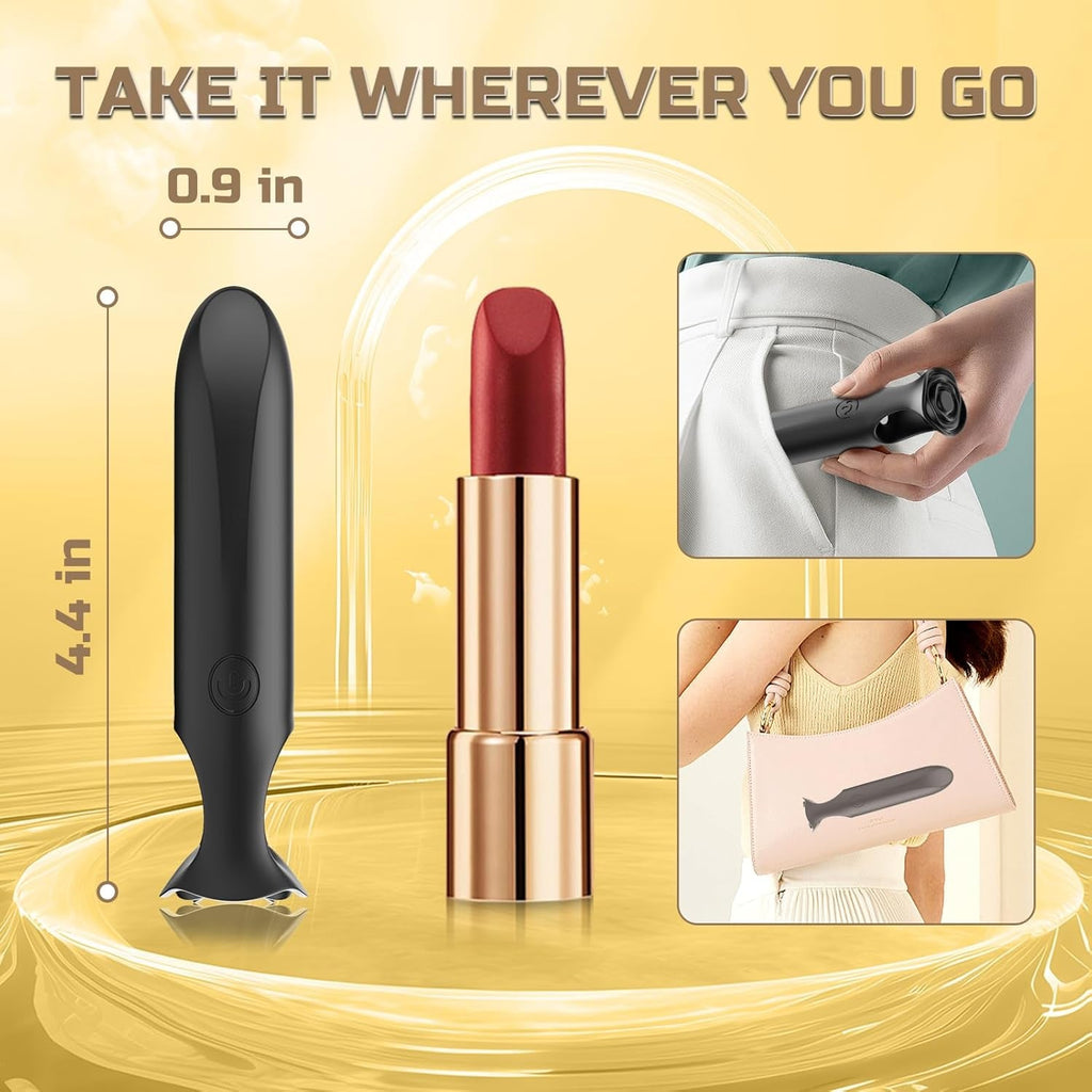 LipSync App Control Bullet Vibrator 9 Modes Waterproof Quiet