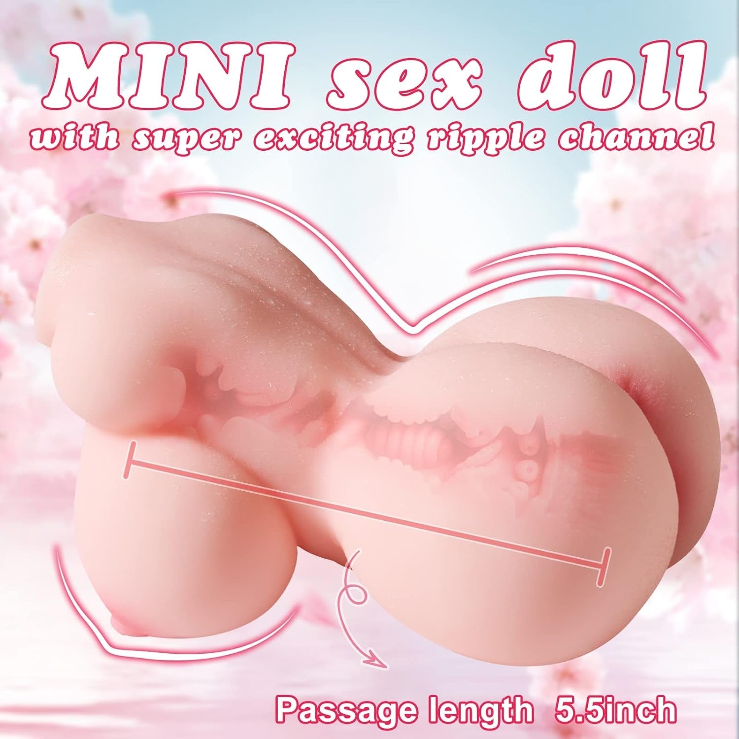 MiniVanta Pocket Sex Doll 1.3lb TPE Realistic