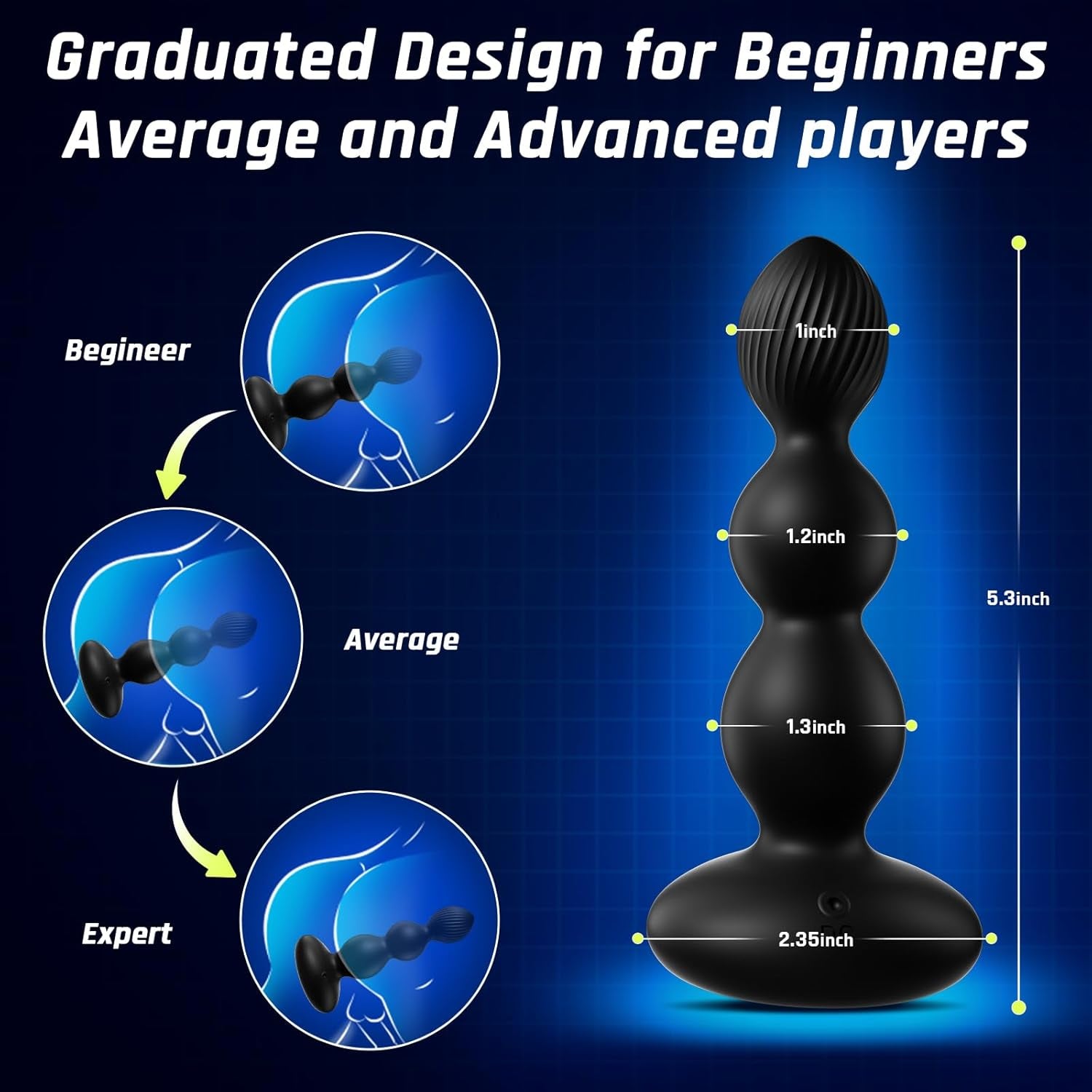 SwirlCore 360° Rotating Prostate Massager