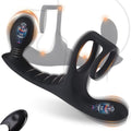 PulseCoreX Prostate Massager Cock Ring 7 Modes Remote Waterproof