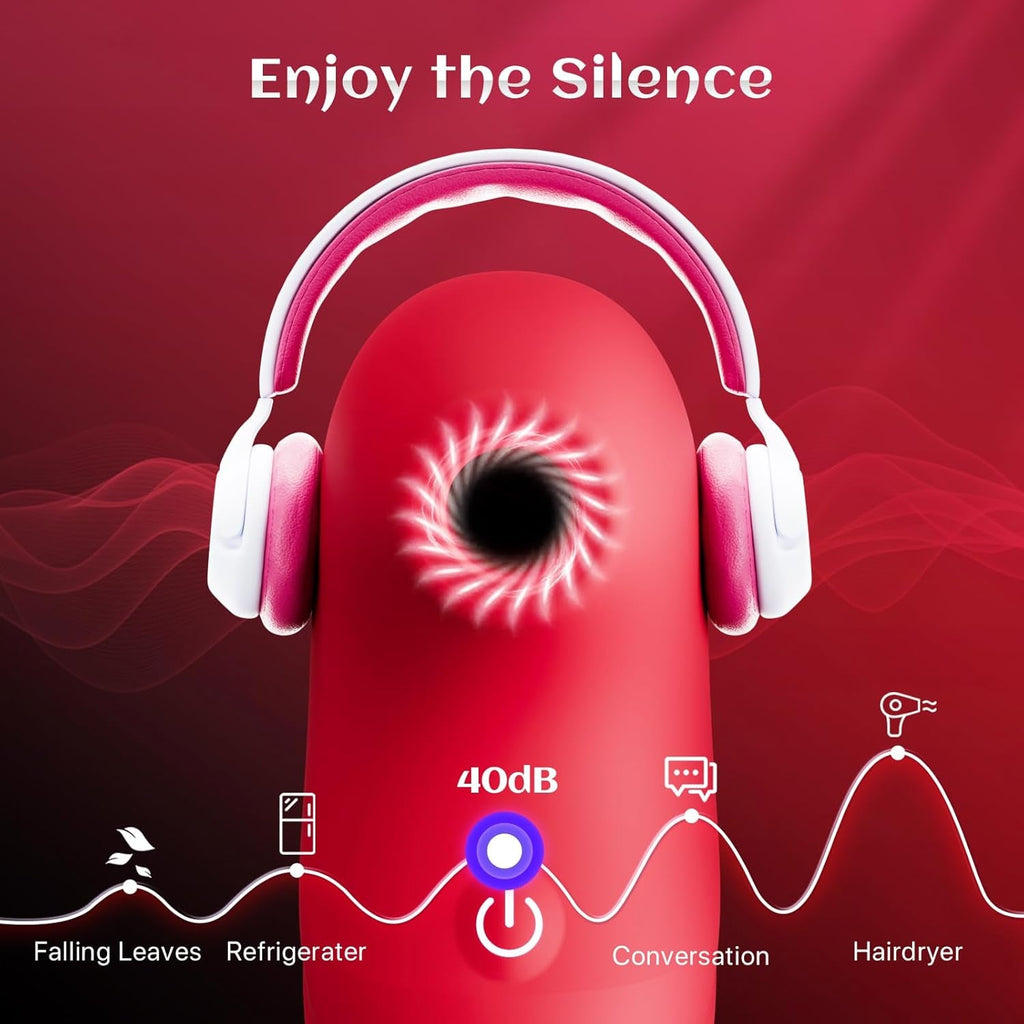 PulseRose AI App Rose Clit Sucker Vibrator 7 Modes