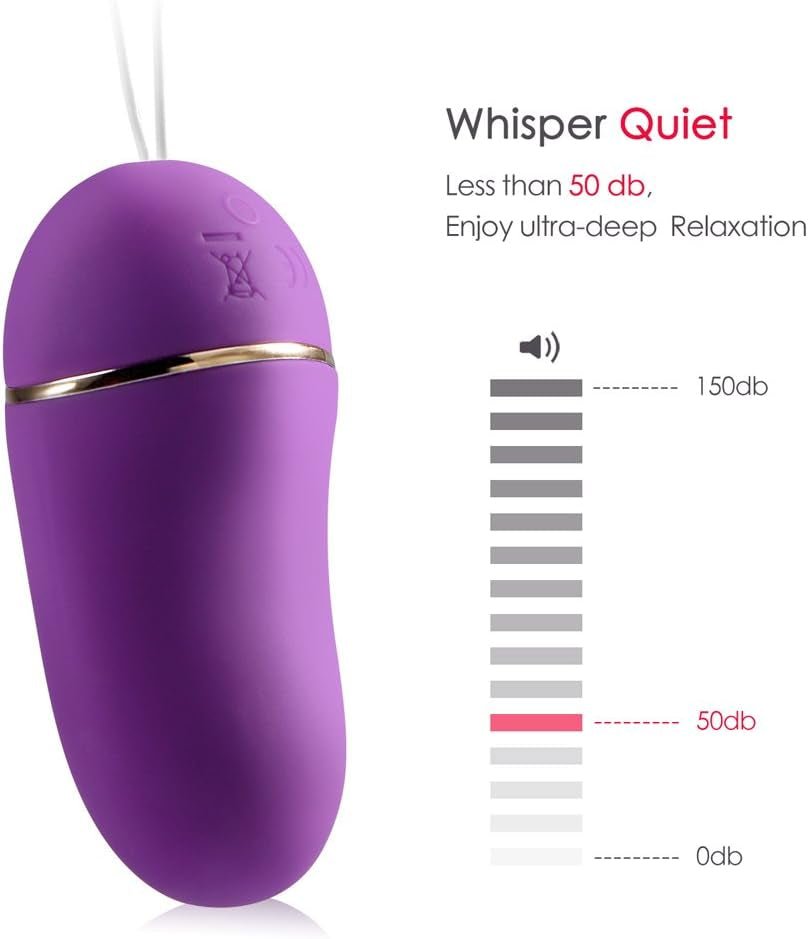 BoostVibe Egg Vibrator 12 Modes Quiet Waterproof Silicone